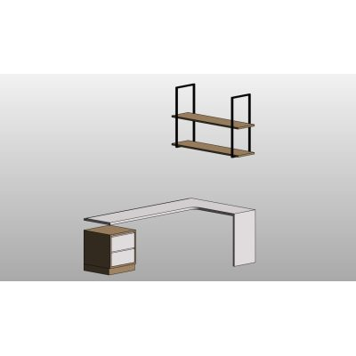 Wine Storage Cabinet with Upper Compartment