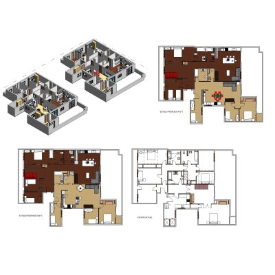 Apartment Renovation Layout Parametric