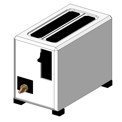2-Slice Toaster with Materials