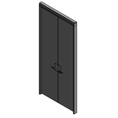 Wall Moveable Haworth Enclose Double Swing Door Glass