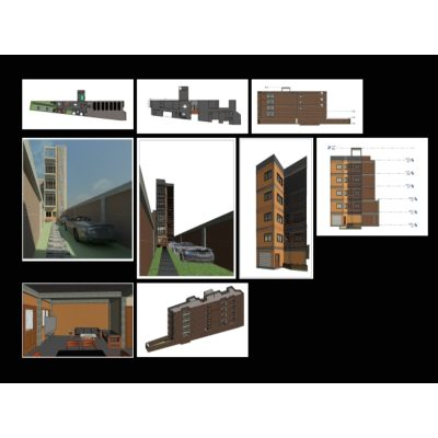 Multi-family housing project of apartments