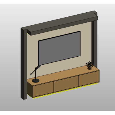 Modern TV Wall Unit