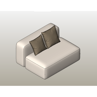Two-Seater with Cushions