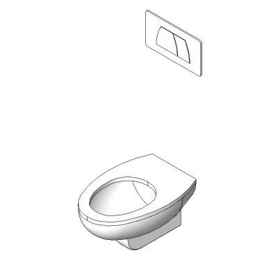 3 toilet with concealed cistern