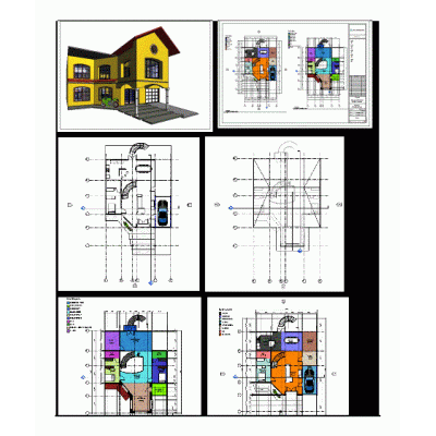 2 floors housing