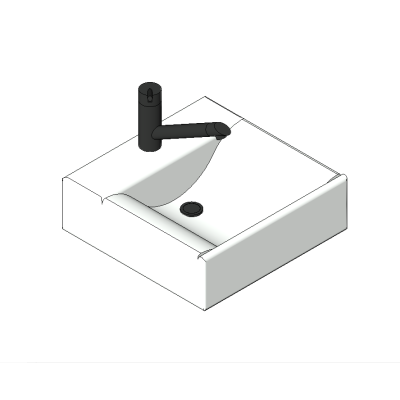 Geometric Square Sink