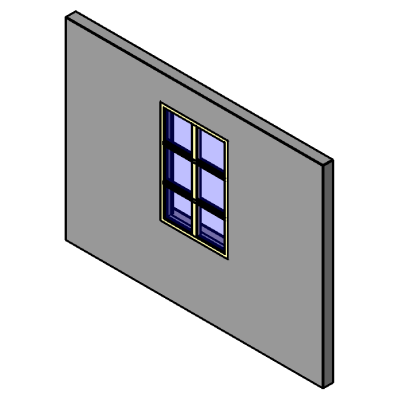Parametric Window with Ornate Frames