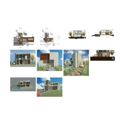 two-level housing project
