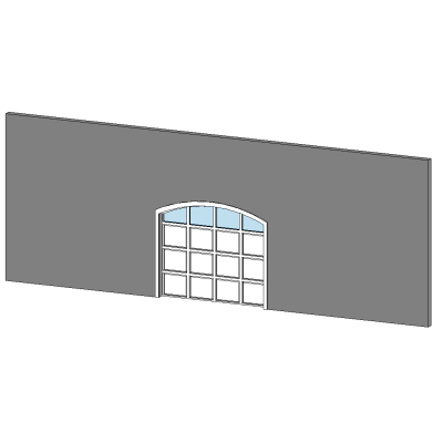 Colonial Arched Garage Door