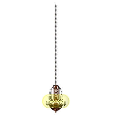 Chandelier - Large Wrought Iron