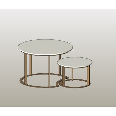 Nesting Round Coffee Tables