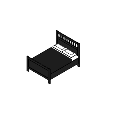 Modern Wooden Bed