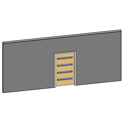 Front Door w Glass 9409