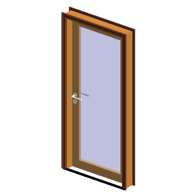PM - Interior Abrir 1 Folha Vidro Liso 5758