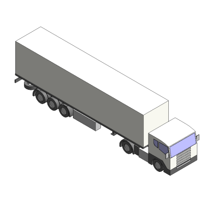Articulated lorry 6920