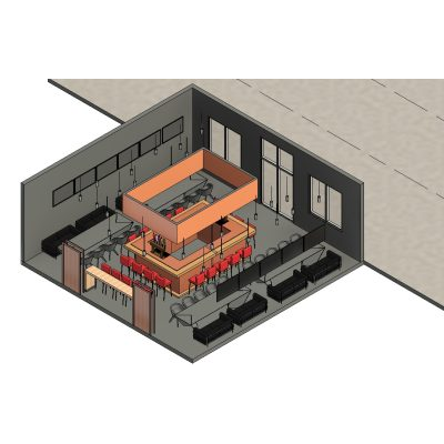 Cafe bar restaurant