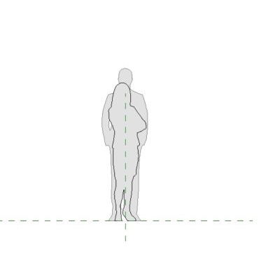 Family of people silhouettes