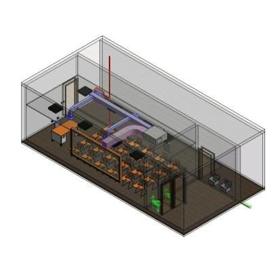 Classroom HVAC Layout