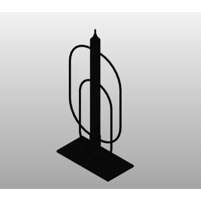Modern Sculpture Stand