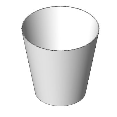 Minimalist Wastebasket