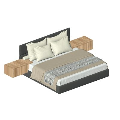 Upholstered Platform Bed