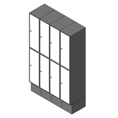 Locker x2 Row