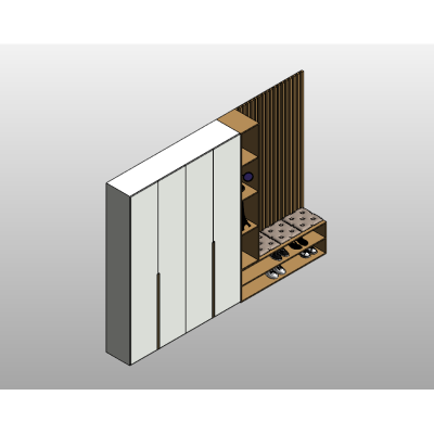 Corner Wardrobe