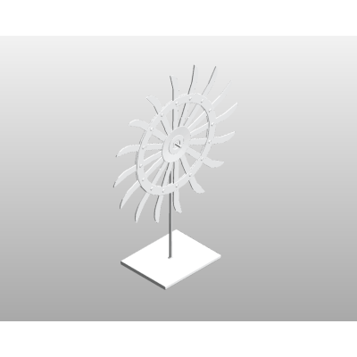 Sunburst Sculpture