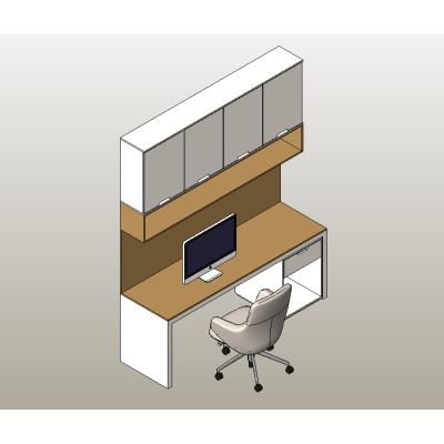 Compact Home Office Setup