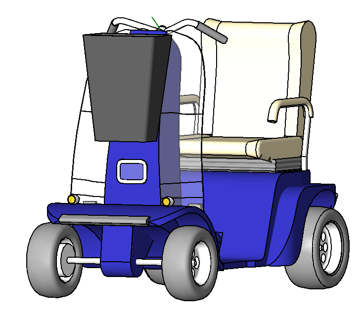 4 wheel mobility vehicle 4655