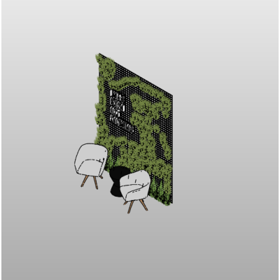 Dining Table Set 21 Cozy Seating Area with Green Wall