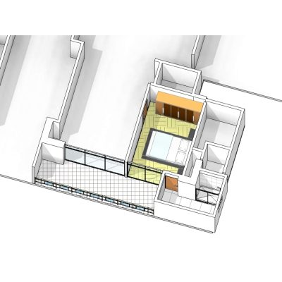 Two level housing