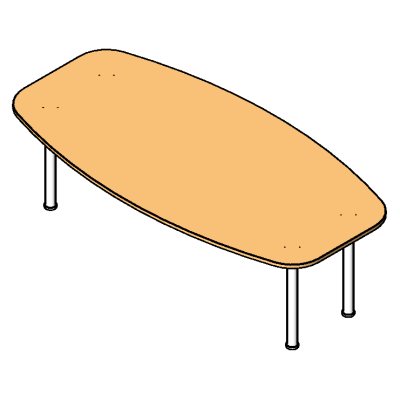 Conference table modern wood finish