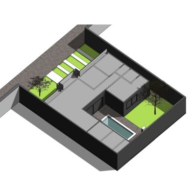 One-family single-storey house