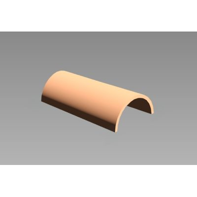 Clay roof tile