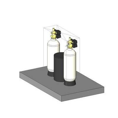 Meter demand duplex alternate water softener for hardness reduction - pws30-2
