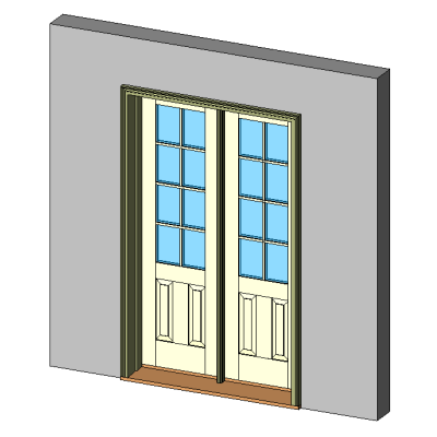 Kolbe Dual Panel Inswing Door