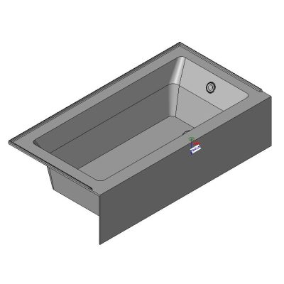 Rectangular Kohler Bathtub - Bellwether Model