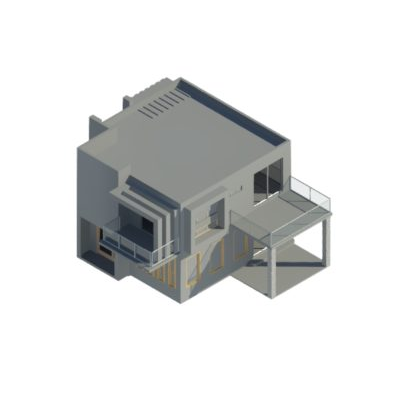 Two-level urban housing