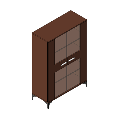 Glass-Front Cabinet