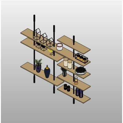 Decorative Shelving Unit