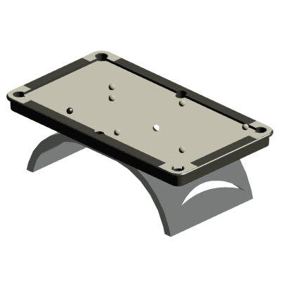 Modern Pool Table 11076
