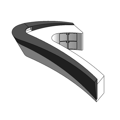 Modern Reception Desk