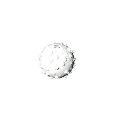 White Spiky Ball Vase
