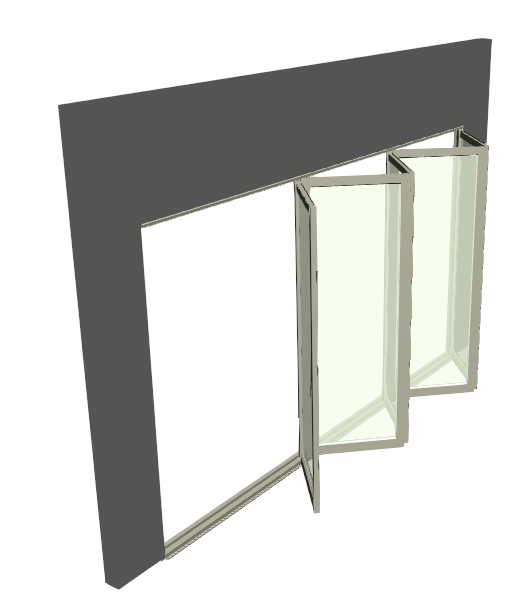 5-panel Bi-fold external door 2