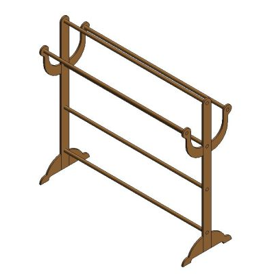 Contemporary Clothes Rack
