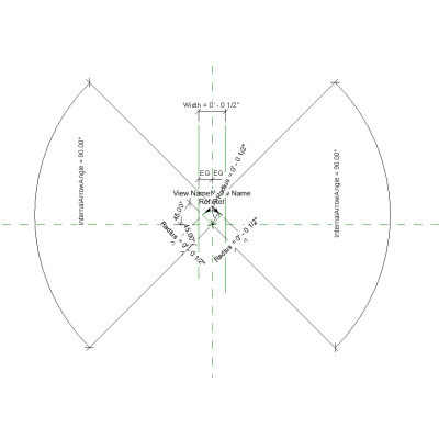 Elevation Mark Pointer Circle