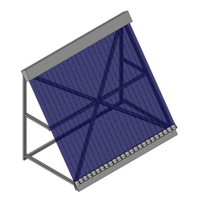 Solar panel tubes