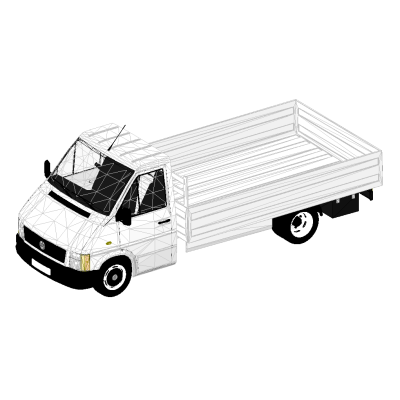 VW LT DumpTruck SimpleCabin