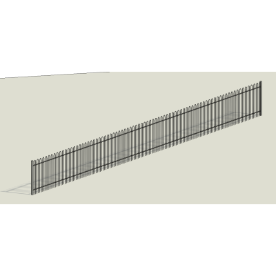Fencing - Vert Bar with Hair Pin Tops